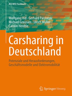 cover image of Carsharing in Deutschland